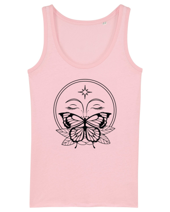 Mystycal Butterfly Full Moon Cotton Pink