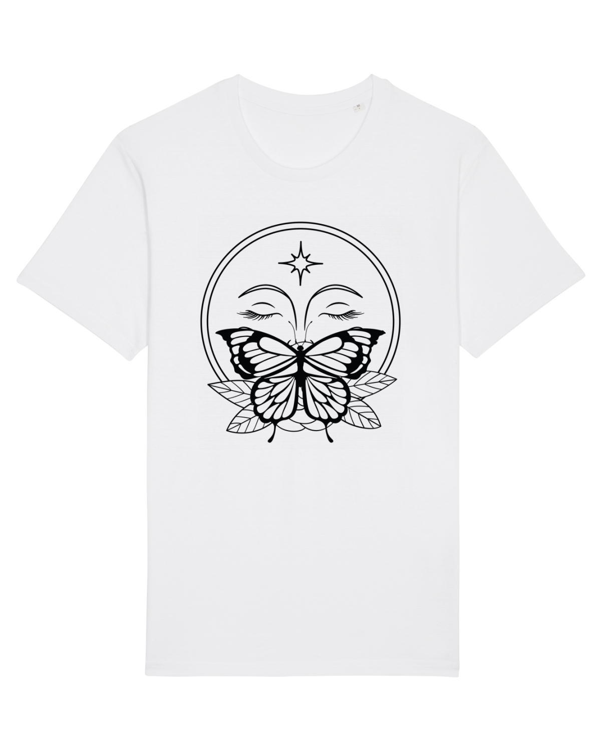 Tricou mânecă scurtă Unisex Rocker White