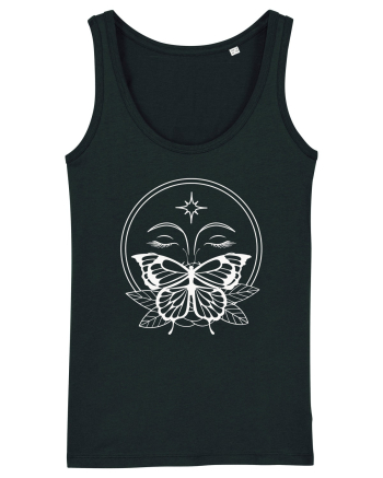 Mystycal Butterfly Full Moon Black