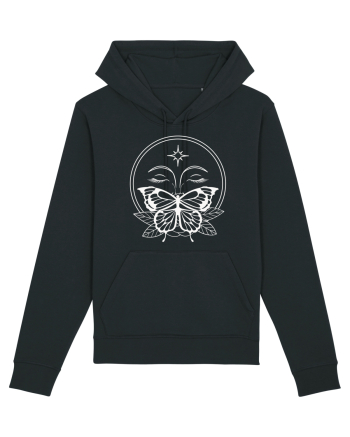 Mystycal Butterfly Full Moon Black