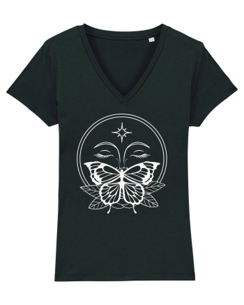 Mystycal Butterfly Full Moon Black