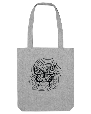 Mystycal Butterfly Heather Grey
