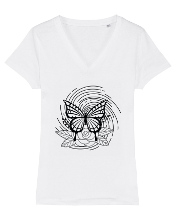 Mystycal Butterfly White