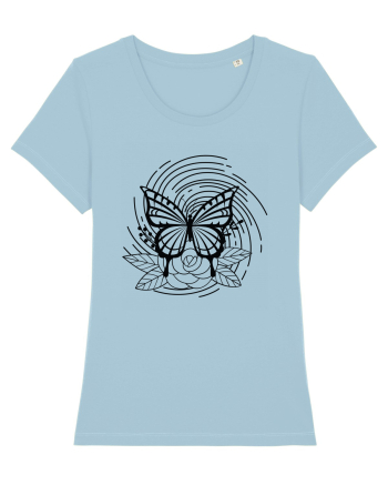 Mystycal Butterfly Sky Blue