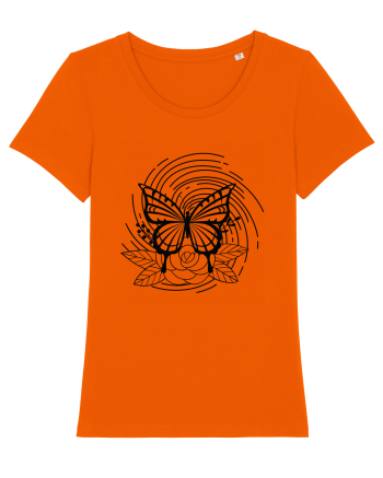 Mystycal Butterfly Bright Orange