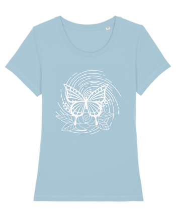 Mystycal Butterfly Sky Blue