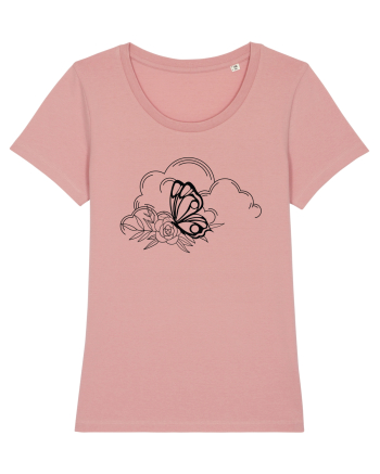 Mystycal Butterfly Clouds Canyon Pink
