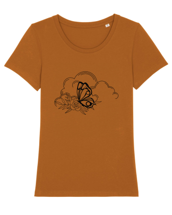 Mystycal Butterfly Clouds Roasted Orange