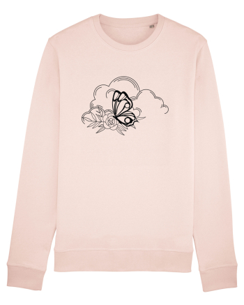Mystycal Butterfly Clouds Candy Pink