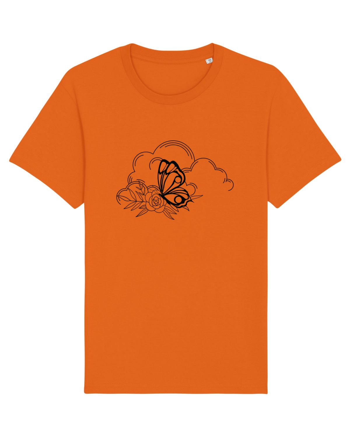 Tricou mânecă scurtă Unisex Rocker Bright Orange