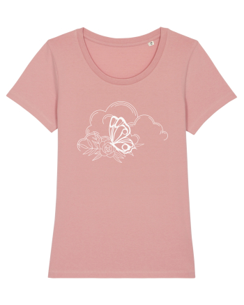 Mystycal Butterfly Clouds Canyon Pink