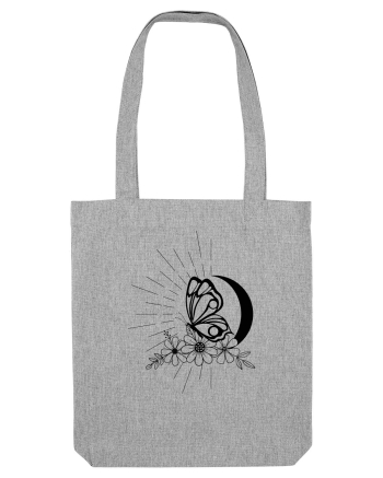 Mystycal Butterfly Moon Heather Grey