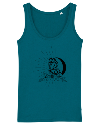 Mystycal Butterfly Moon Ocean Depth