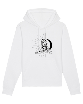 Mystycal Butterfly Moon White