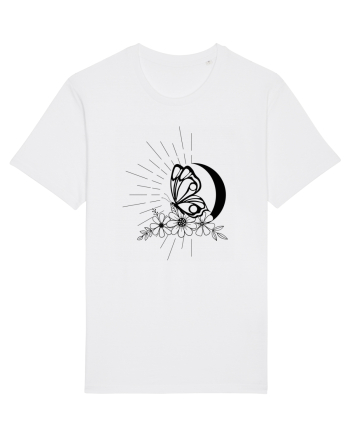 Mystycal Butterfly Moon White