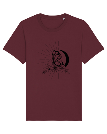 Mystycal Butterfly Moon Burgundy