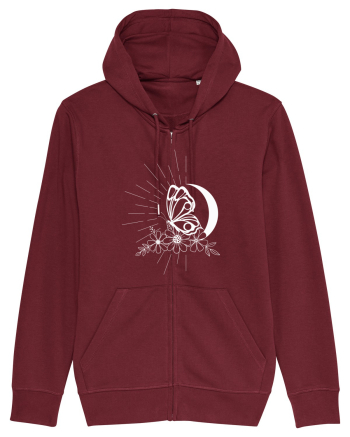 Mystycal Butterfly Moon Burgundy