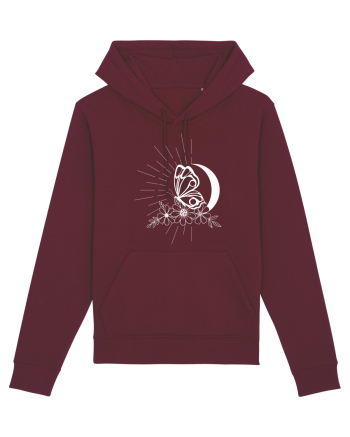 Mystycal Butterfly Moon Burgundy
