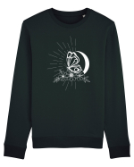 Mystycal Butterfly Moon Bluză mânecă lungă Unisex Rise