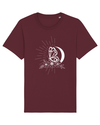 Mystycal Butterfly Moon Burgundy