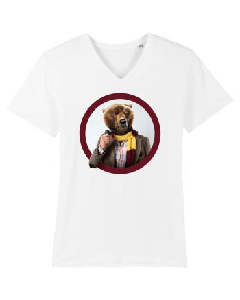Art bear / ursul artist White