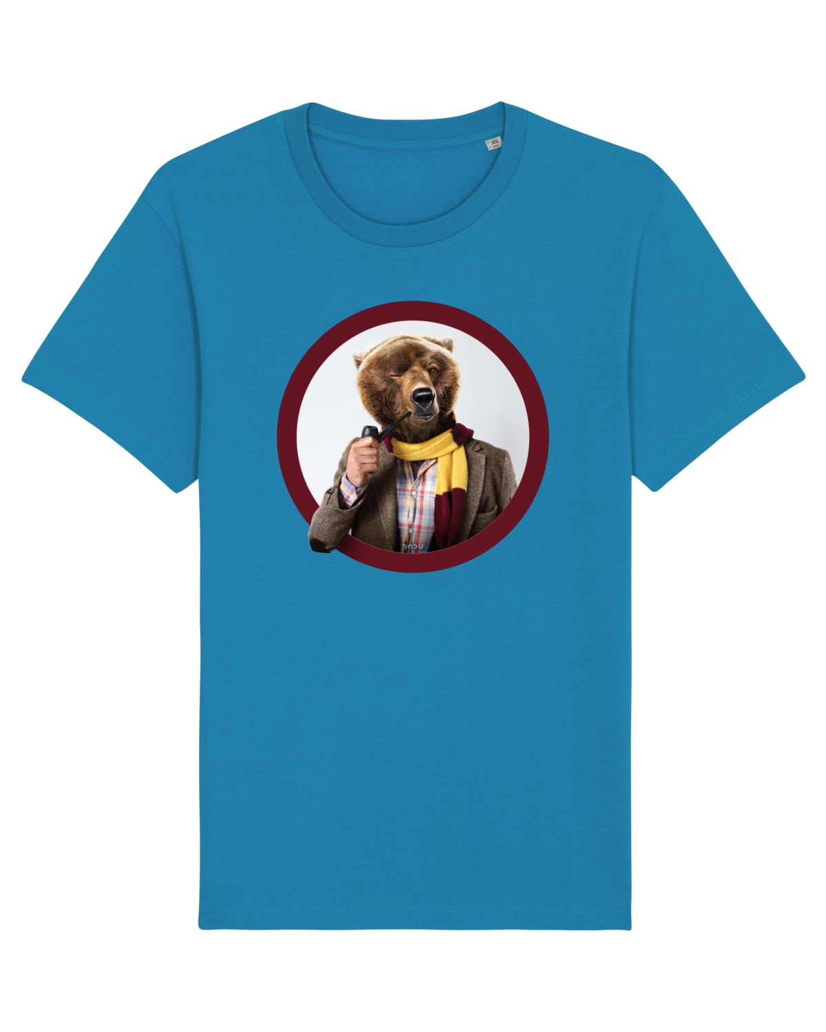 Tricou mânecă scurtă Unisex Rocker Azur