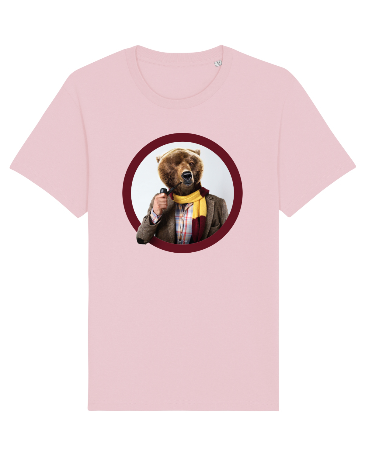 Tricou mânecă scurtă Unisex Rocker Cotton Pink