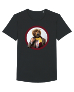 Art bear / ursul artist Tricou mânecă scurtă guler larg Bărbat Skater