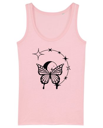 Mystycal Butterfly Stars Cotton Pink
