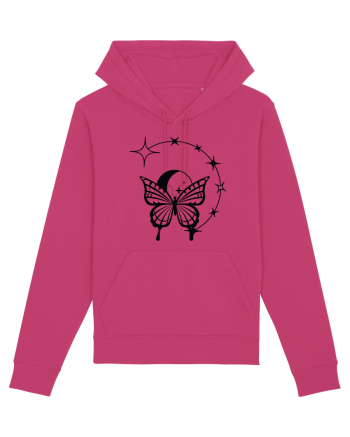 Mystycal Butterfly Stars Raspberry