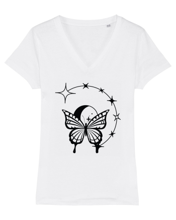 Mystycal Butterfly Stars White
