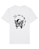 Mystycal Butterfly Stars Tricou mânecă scurtă Unisex Rocker