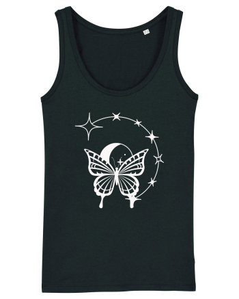 Mystycal Butterfly Stars Black