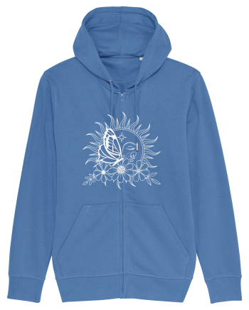 Mystycal Butterfly Sun Bright Blue