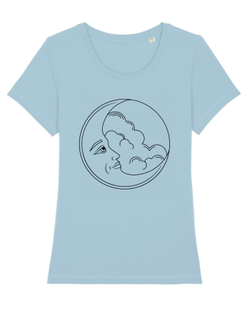 Mystycal Moon Sky Blue