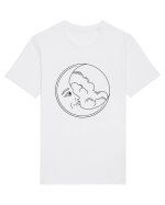 Mystycal Moon Tricou mânecă scurtă Unisex Rocker