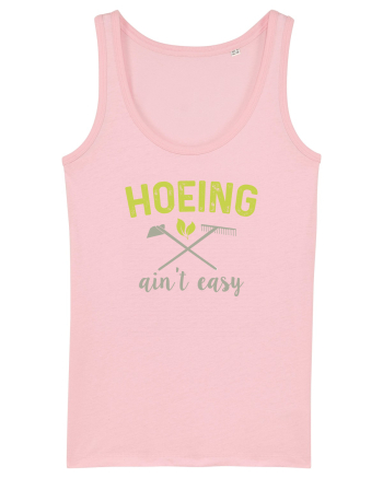 Hoeing  Cotton Pink