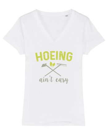 Hoeing  White