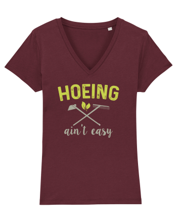 Hoeing  Burgundy