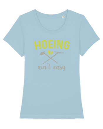 Hoeing  Sky Blue