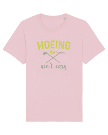 Hoeing  Cotton Pink