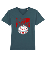 Dungeon Master Tricou mânecă scurtă guler V Bărbat Presenter