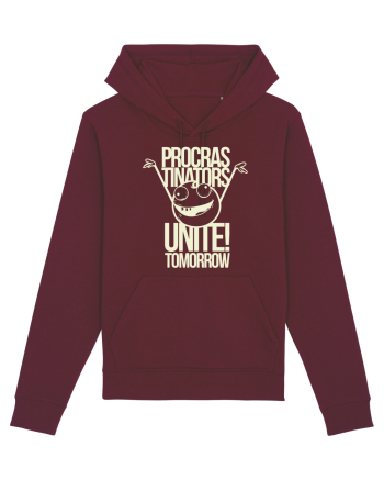 Procrastinators Unite Tomorrow Burgundy