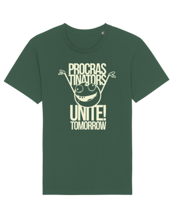 Procrastinators Unite Tomorrow Bottle Green