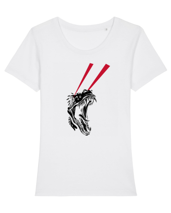 Laser T-rex White