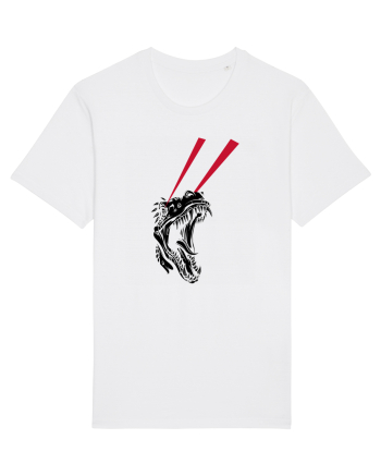 Laser T-rex White