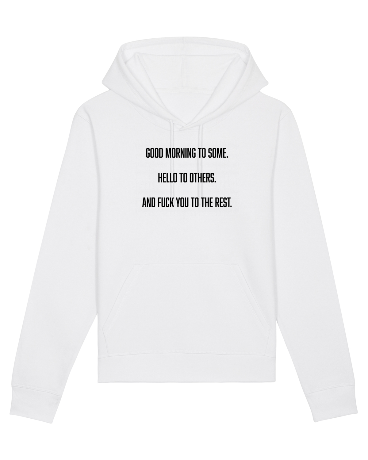 Hanorac Unisex Drummer White