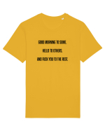 Good Morning Tricou mânecă scurtă Unisex Rocker