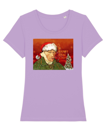 Happy New Ear Santa Gogh Lavender Dawn