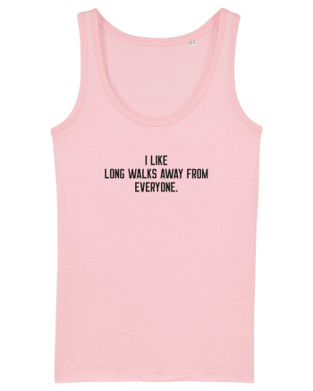Long Walks Cotton Pink